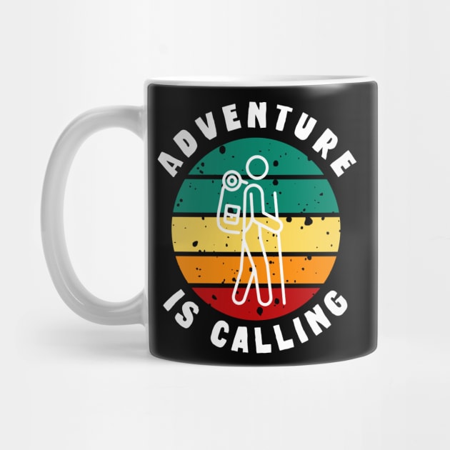 Hiking Crew Adventure Is Calling Camping Trip Summer 2023 by AE Desings Digital